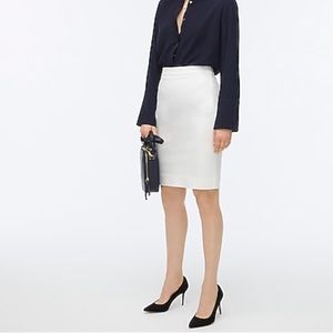 NWT J.Crew Bi-Stretch Cotton Suiting ✏️ Skirt